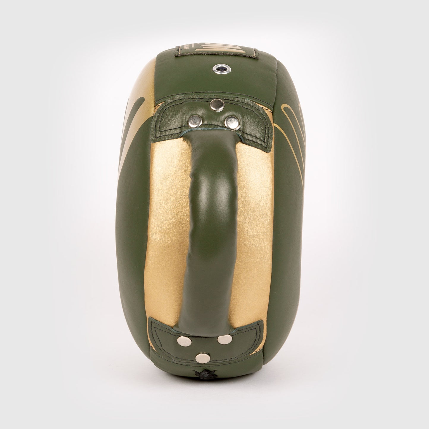 Venum Pro Boxing Mini Round Punch Shield - Khaki/Gold