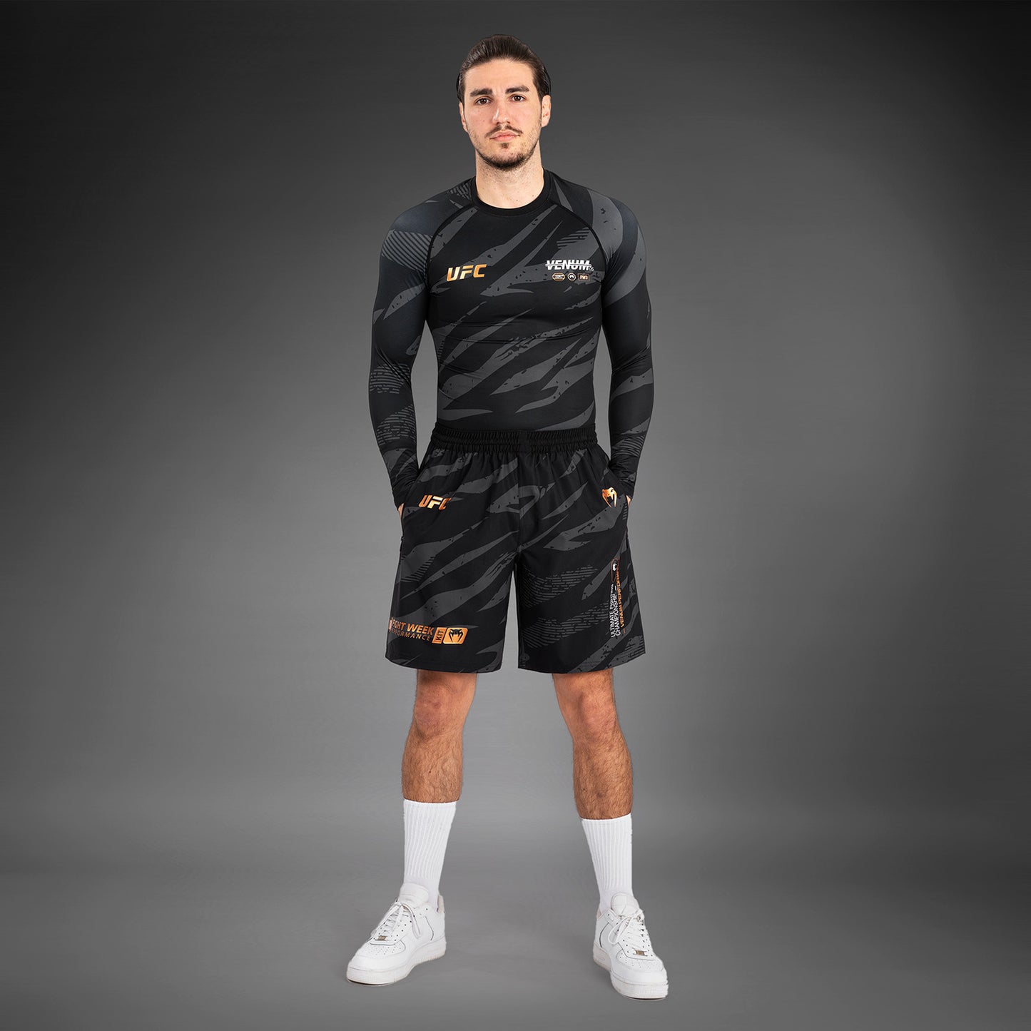 UFC Adrenaline by Venum Fight Week Performance Men’s Shorts - Urban Camo