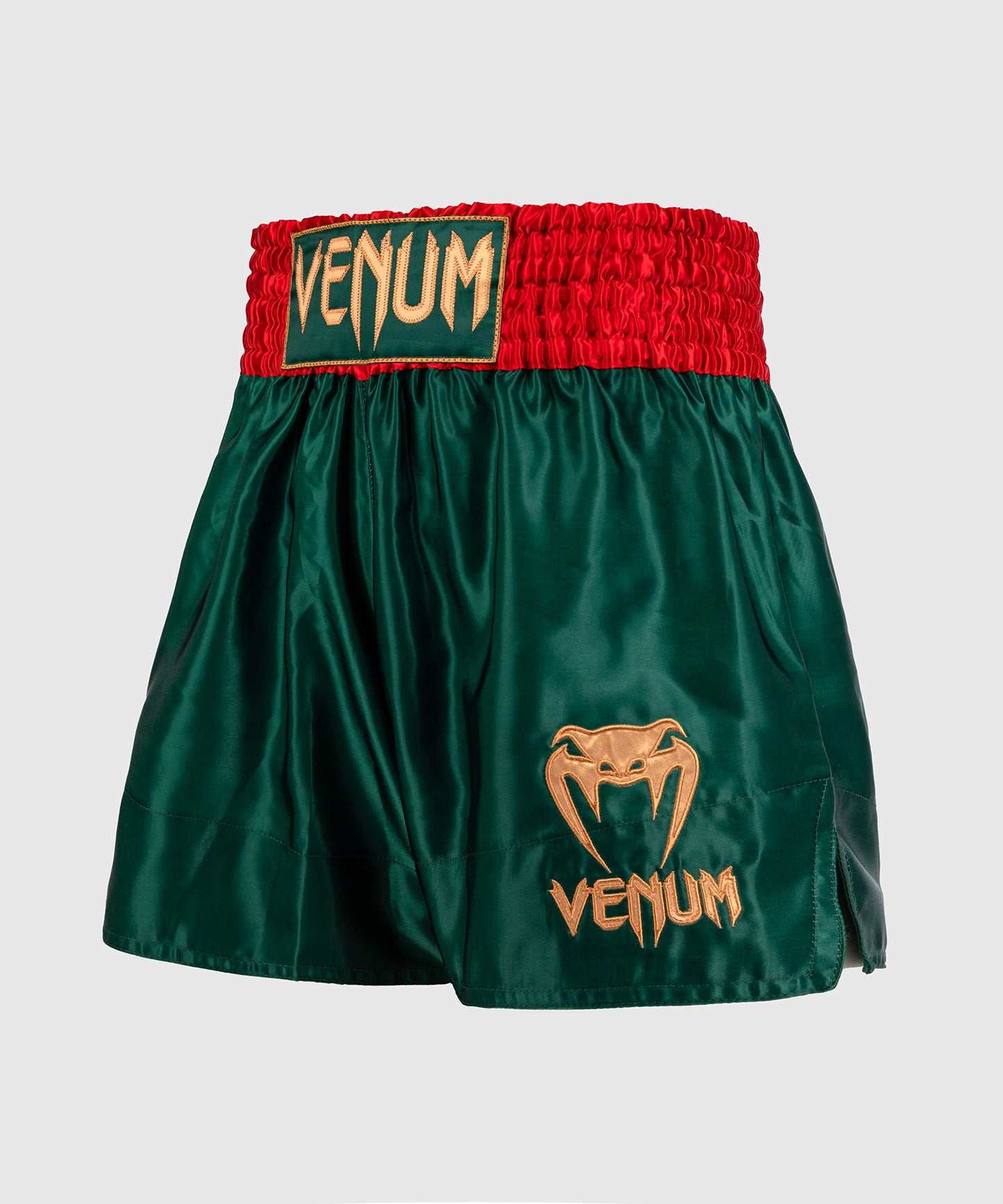 Venum Classic Muay Thai Shorts - Deep Forest Green