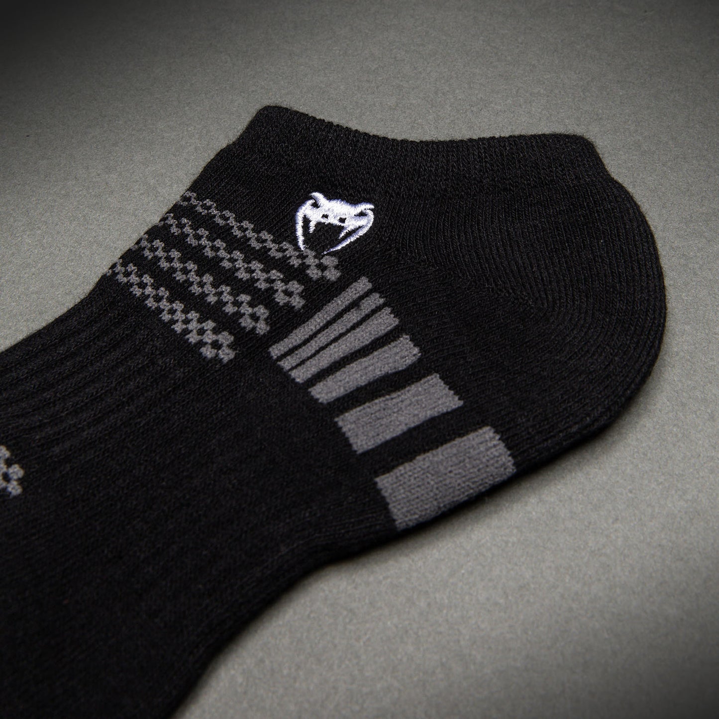 Venum Vector No-Show Socks - Black/Grey