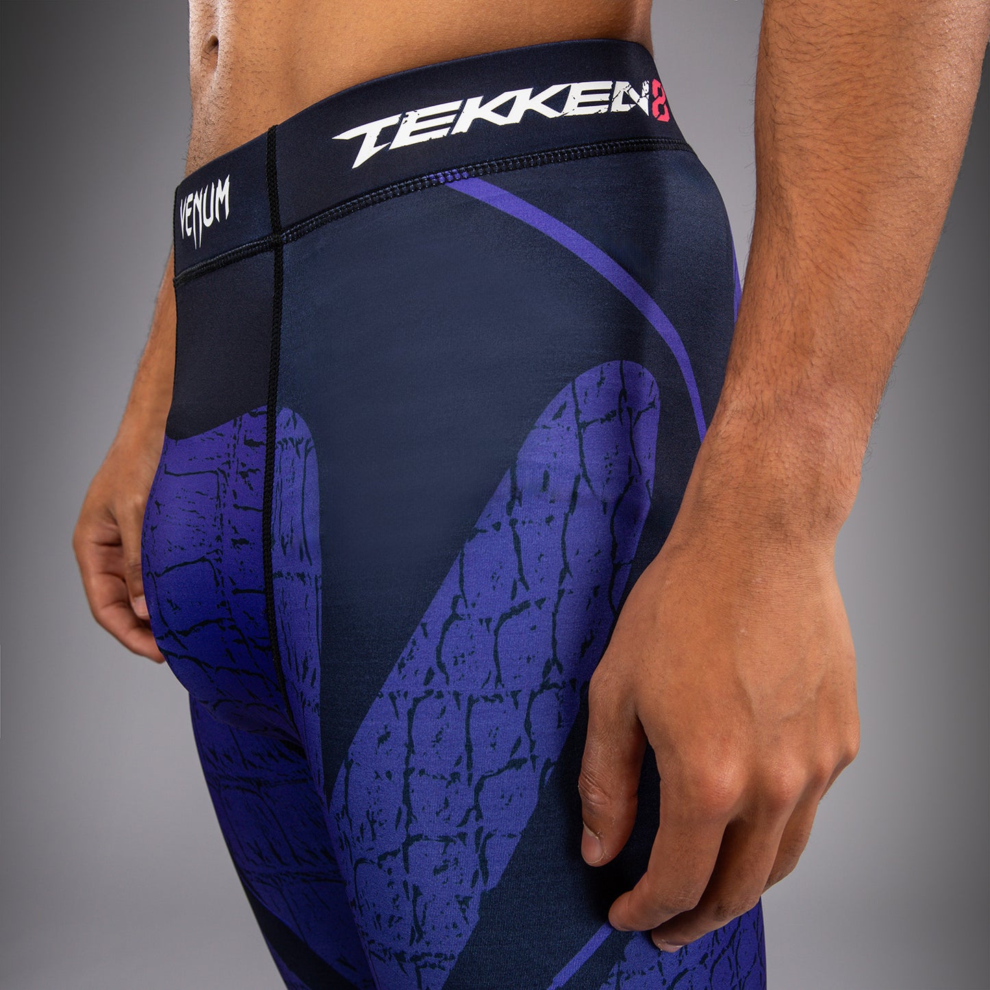 Venum x TEKKEN 8 Spats - Kazuya - Black/Blue