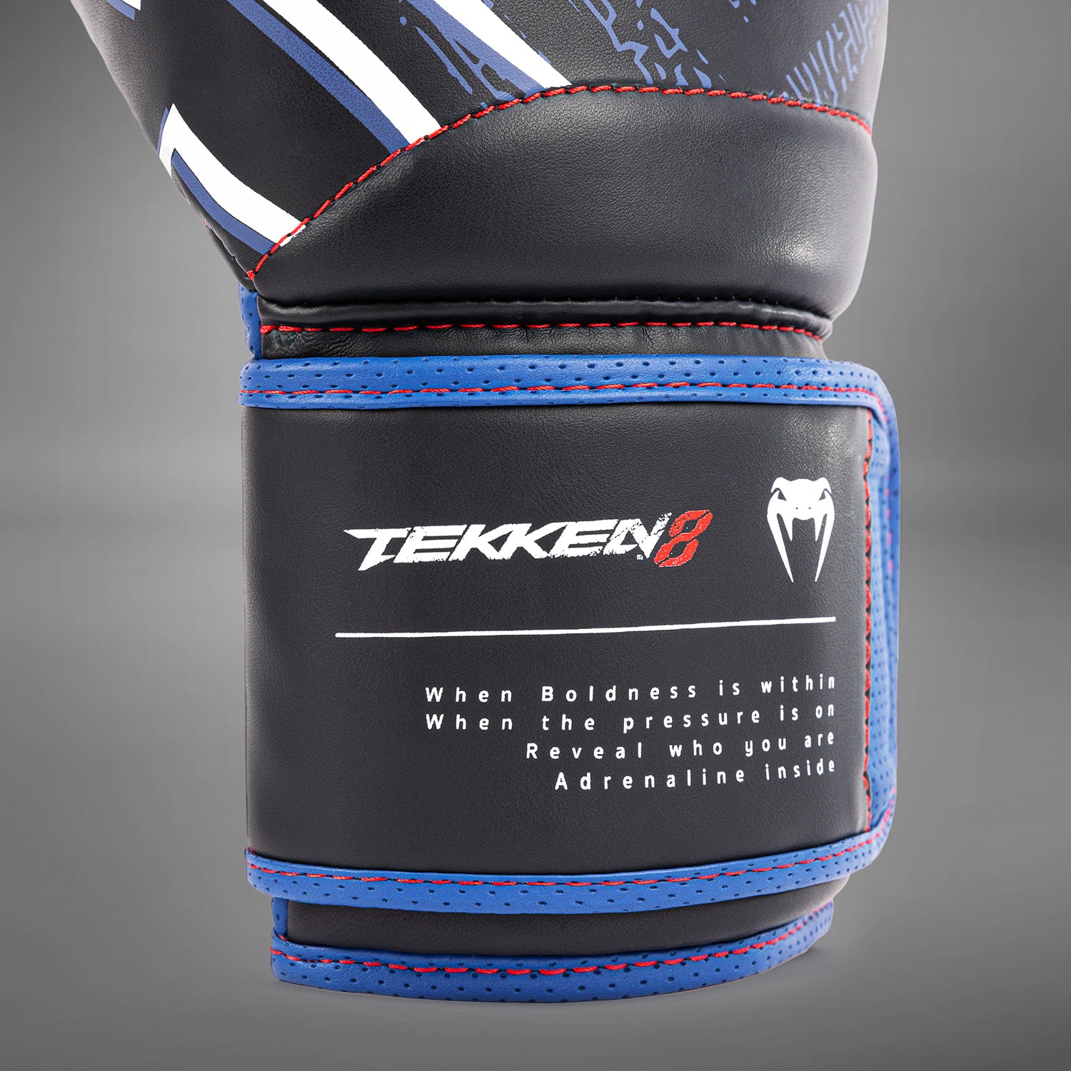jin kazama handschuhe Venum x TEKKEN 8 - Jin Kazama Boxing Gloves - Blue/Black/White
