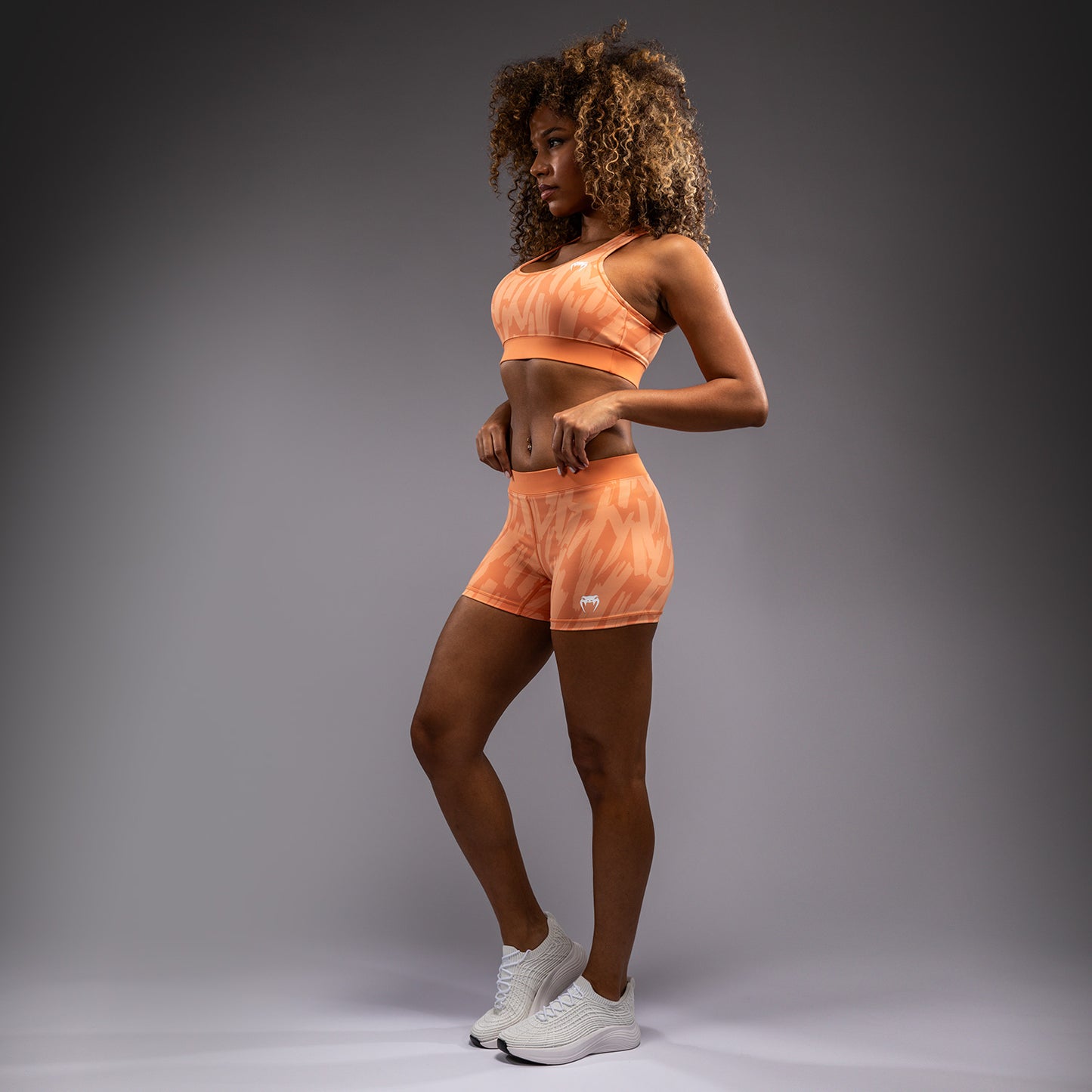 Venum Graffiti Women’s Compression Shorts - Velvet Apricot