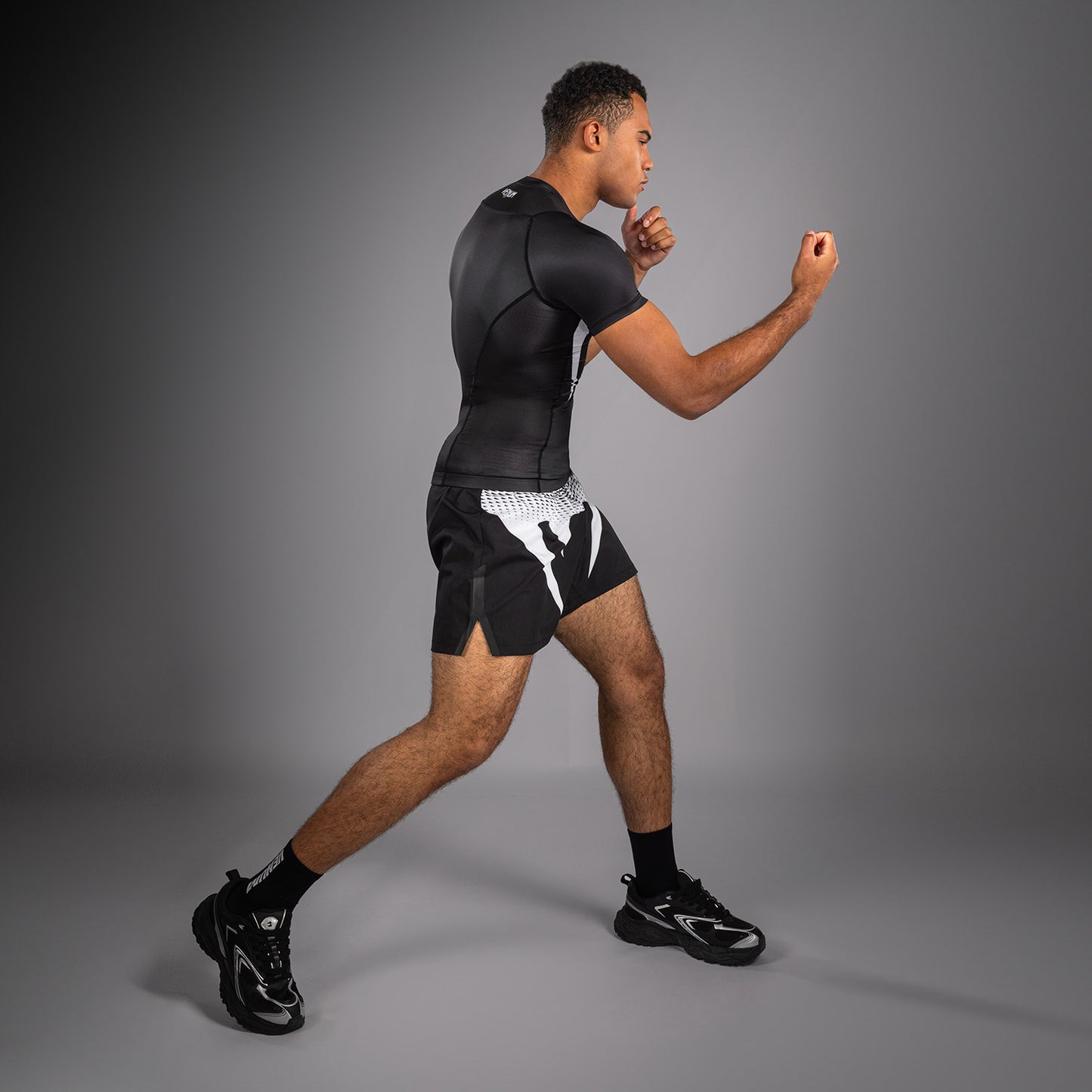 Venum No Gi Rashguards - Black/White