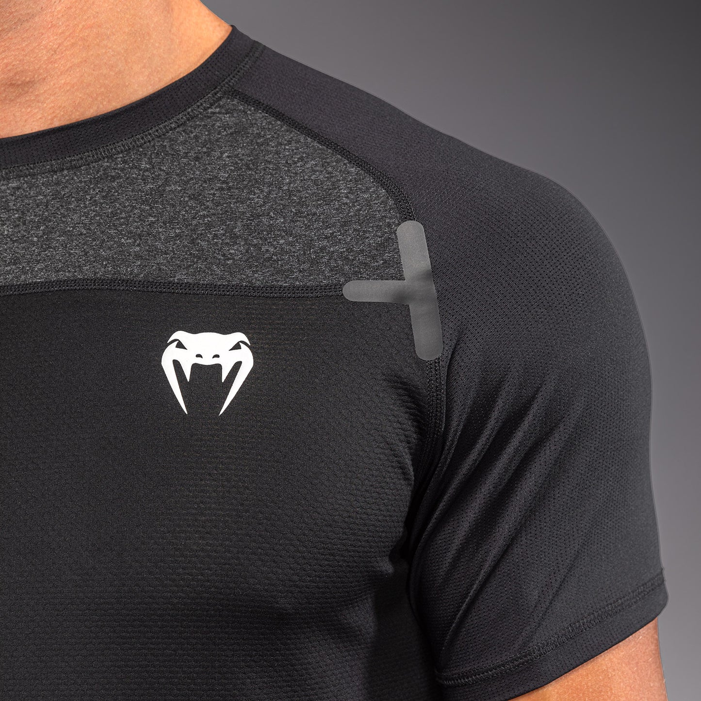 Venum G-Fit Scales Dry-Tech T-Shirt - Black/ Charcoal Grey