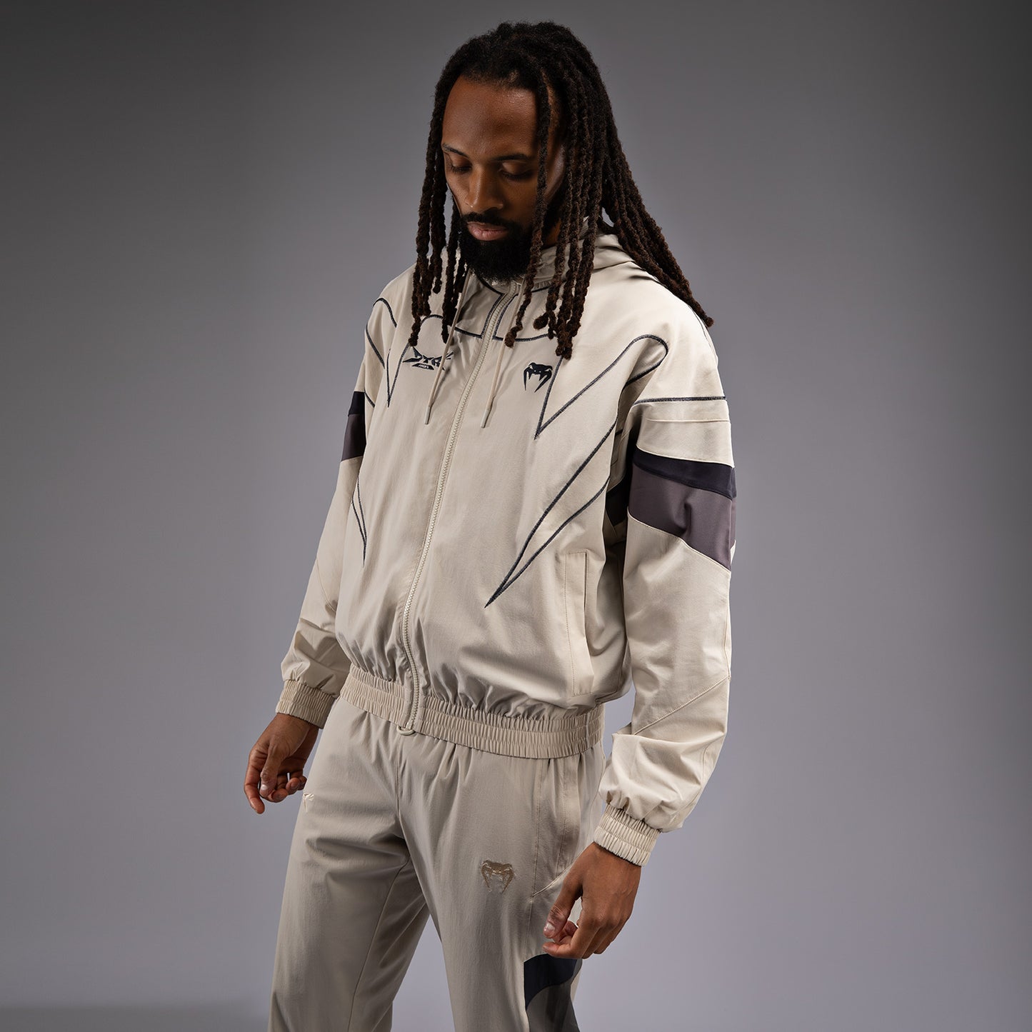 Venum x DTR Fight Attack 90 Tracksuit Jacket - Off-White