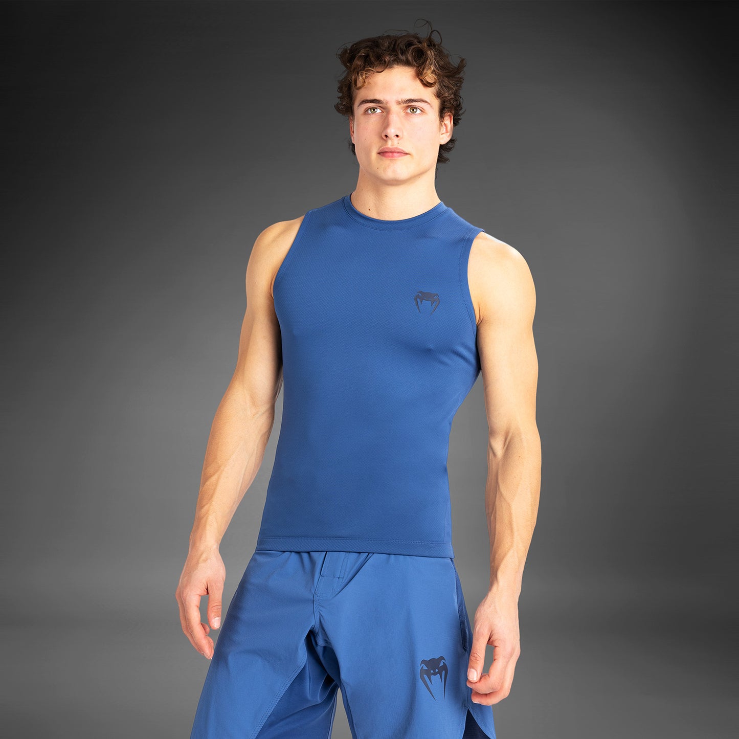 Venum Contender Men’s Sleeveless Rashguard - Blue