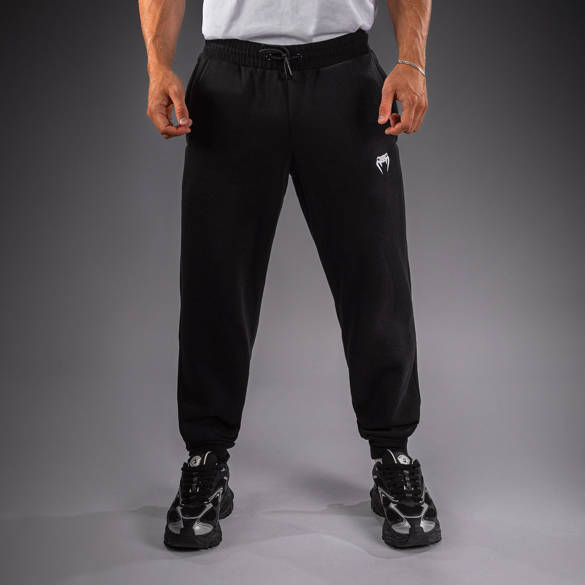 Venum Attack Fleece & Weave Joggers - Black