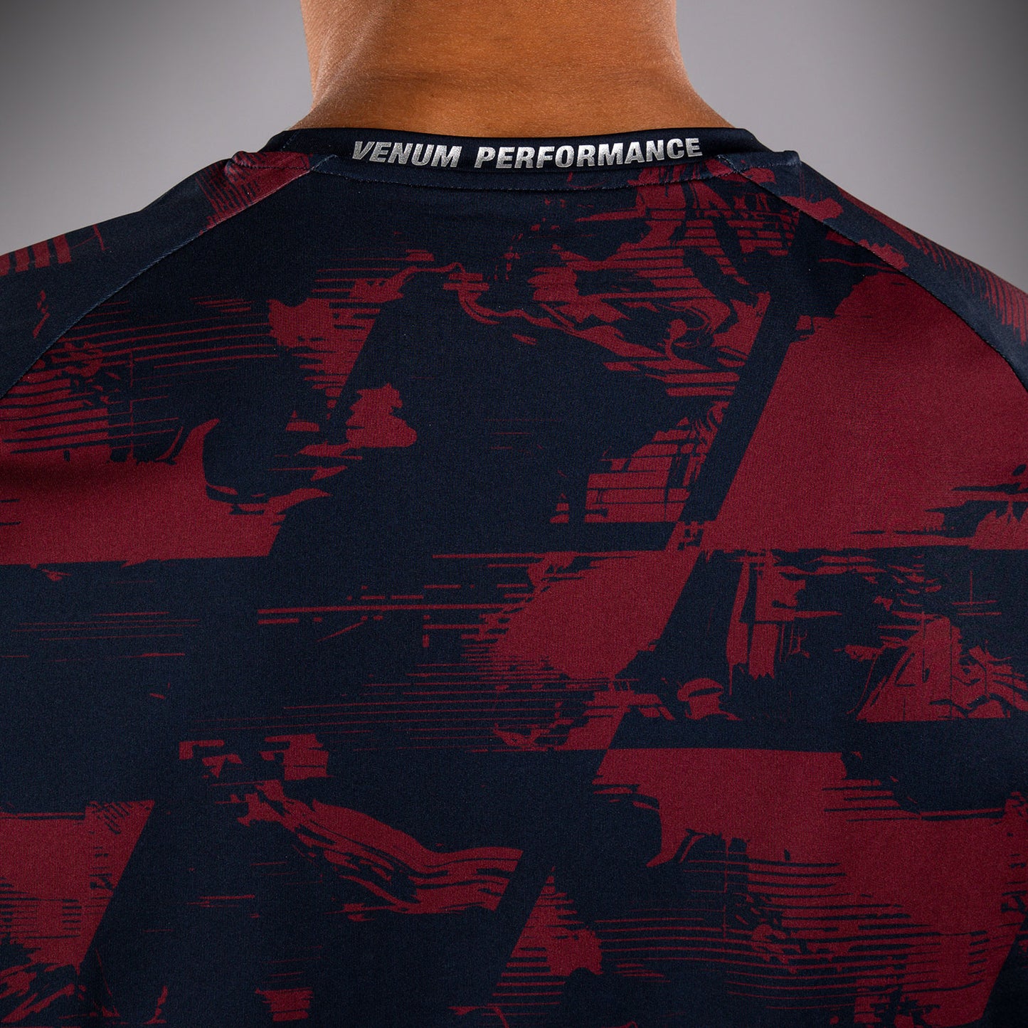 Men's UFC Zenith by Venum Burgundy Authentic Fight Week Performance Short Sleeve T-Shirt