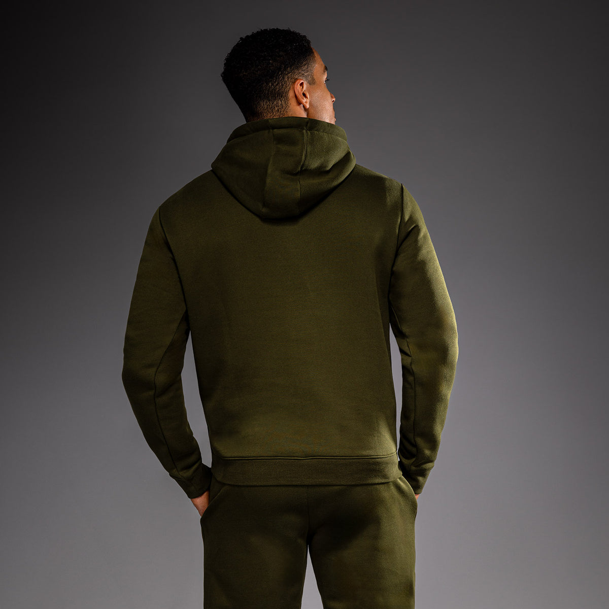 Venum Attack Fleece & Weave Hoodie - Khaki