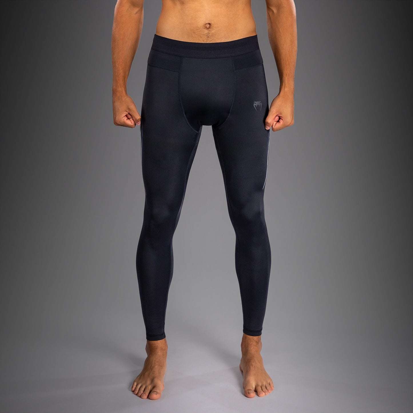 Venum G-Core Spats - Navy Blue/White