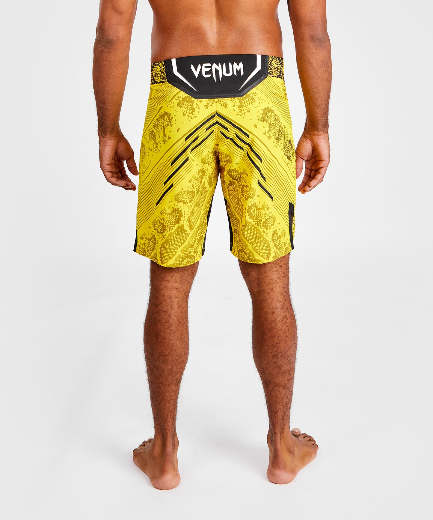 UFC Adrenaline by Venum Personalized Authentic Fight Night Men's Fight Short - Long Fit - Yellow