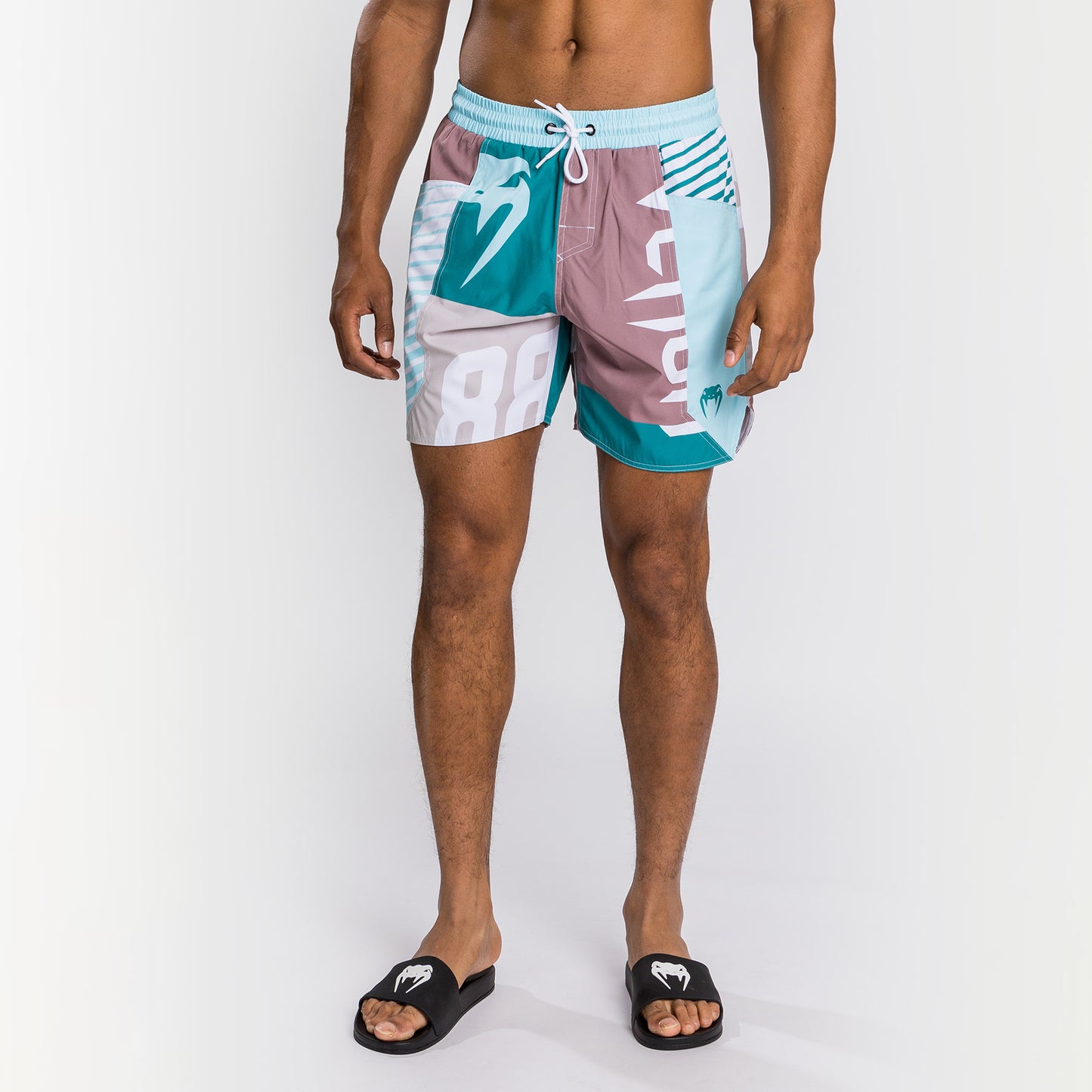 Venum Summer 88 Boardshort - Clearwater/Mozaic Blue