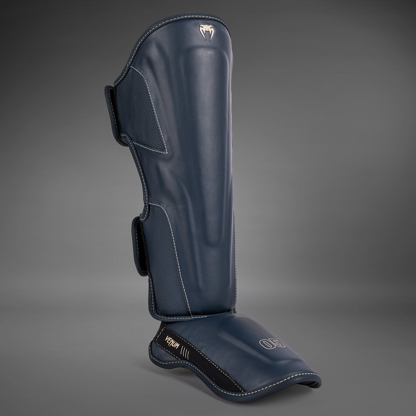 Venum Impact Evo Shin Guards - Icy Blue