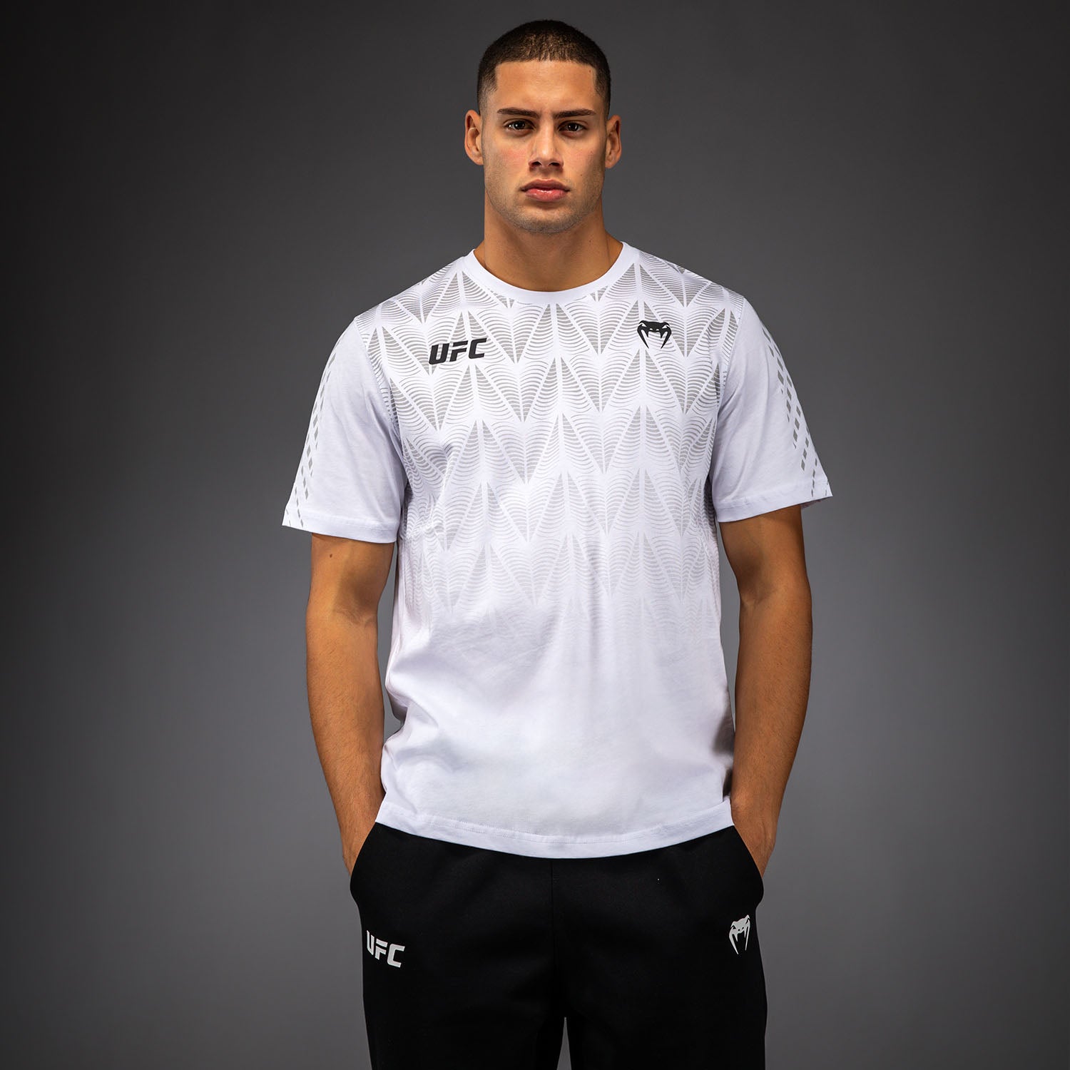 Men's UFC Zenith by Venum Replica White T-Shirt - Venum Asia