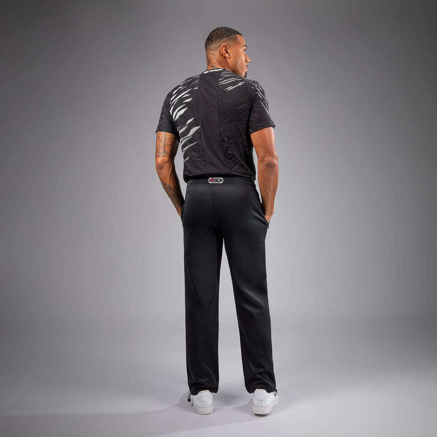 UFC Fusion by Venum Authentic Fight Night Men’s Straight Leg Walkout Pant - Black