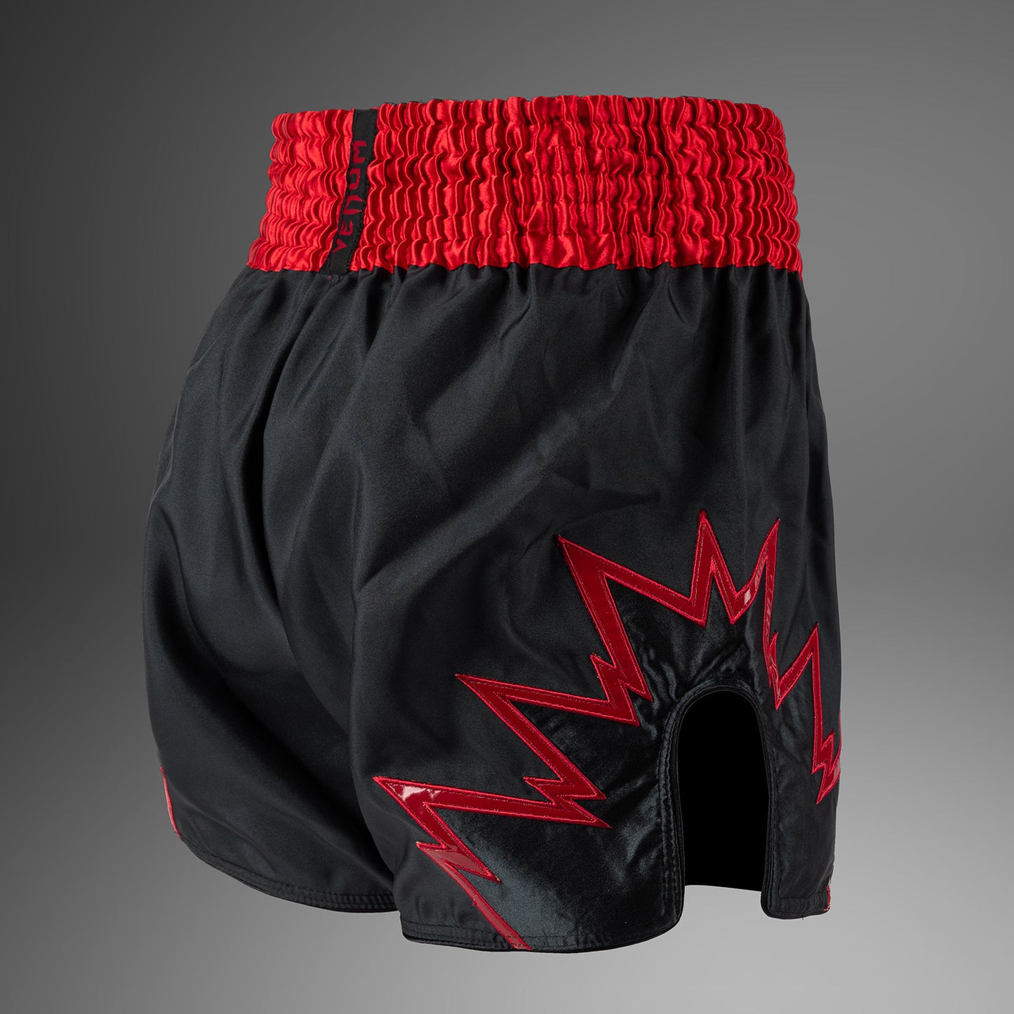 Venum Inferno Muay Thai Shorts - Charcoal Grey/Red