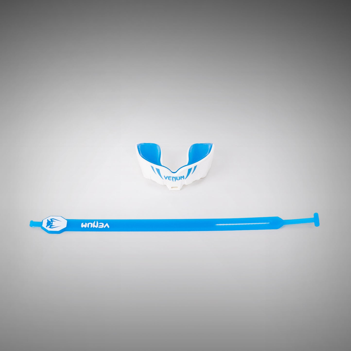 Venum Challenger Kids Mouthguard Strap/Strapless - White/Blue