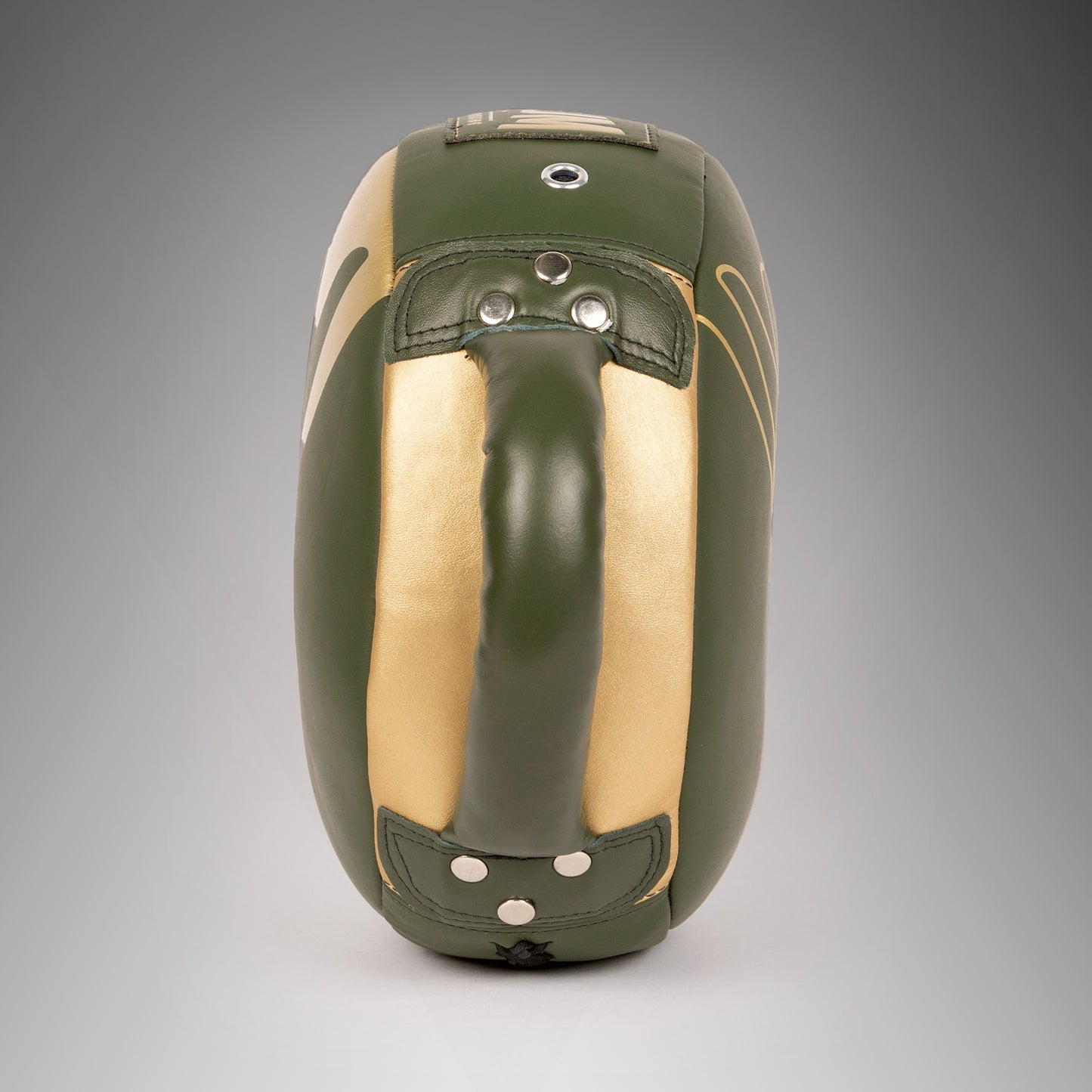 Venum Pro Boxing Mini Round Punch Shield - Khaki/Gold