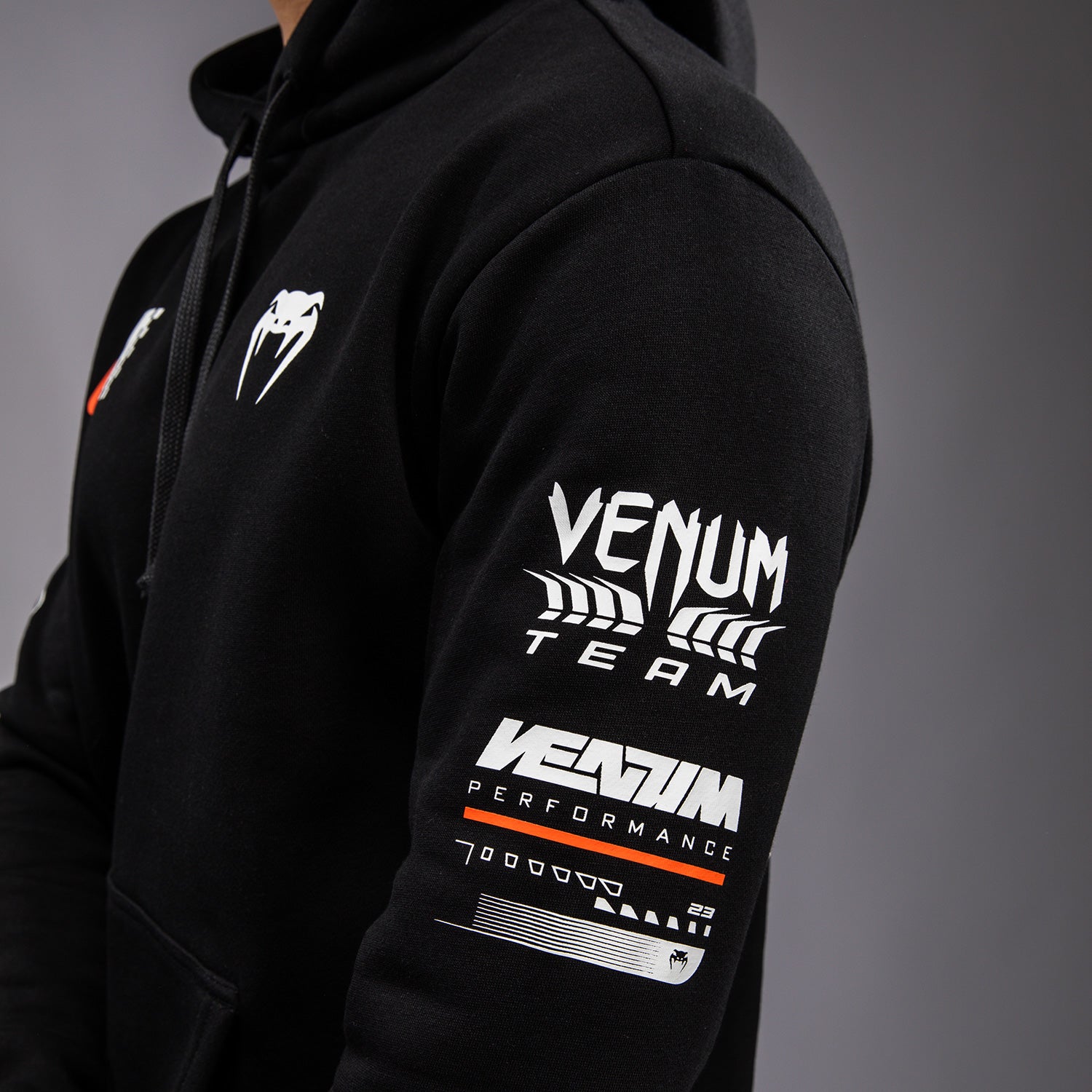 Venum Motorsport Hoodie - Deep Black - Venum Asia