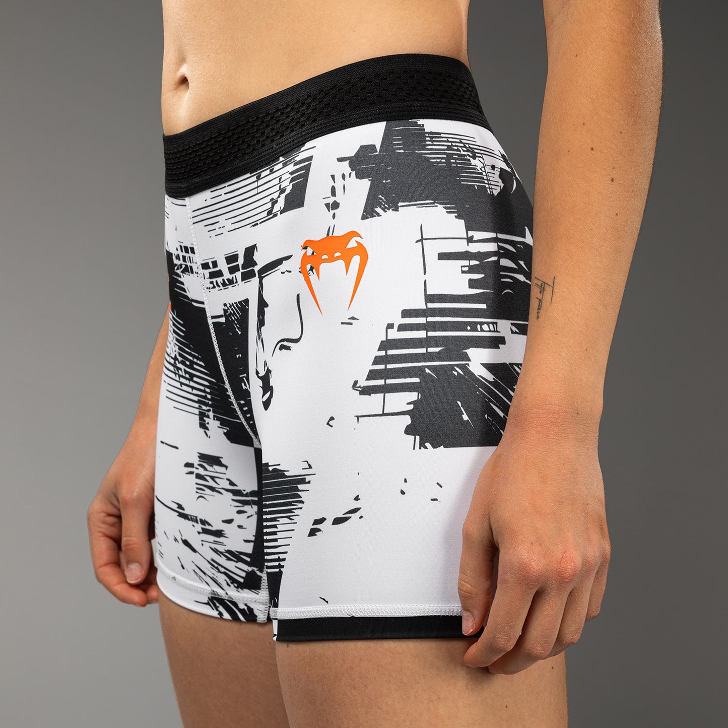 Women’s UFC Zenith by Venum White Authentic Fight Week Performance Vale Tudo Short