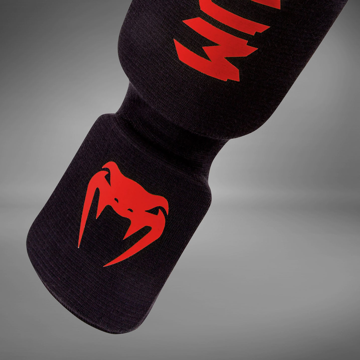 Venum Kontact Shin Guards - Black/Red