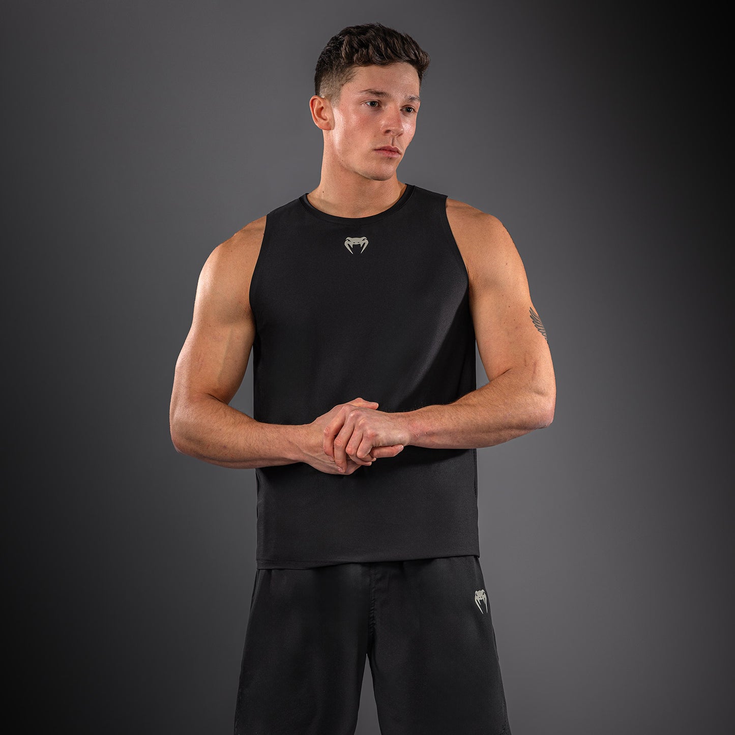 Venum Lazer Tank Top - Black/Grey