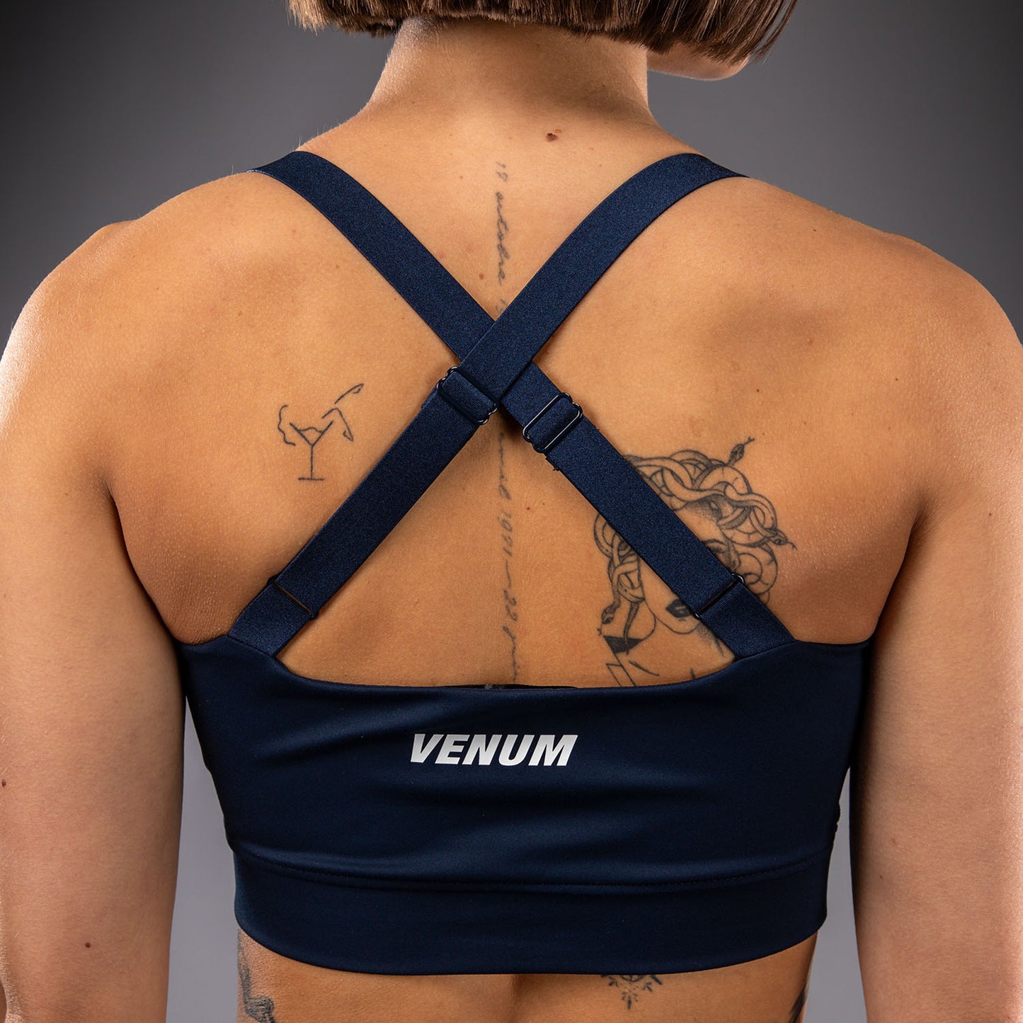 Venum Sculpt Shape Women's Sports Bra - Navy Blue