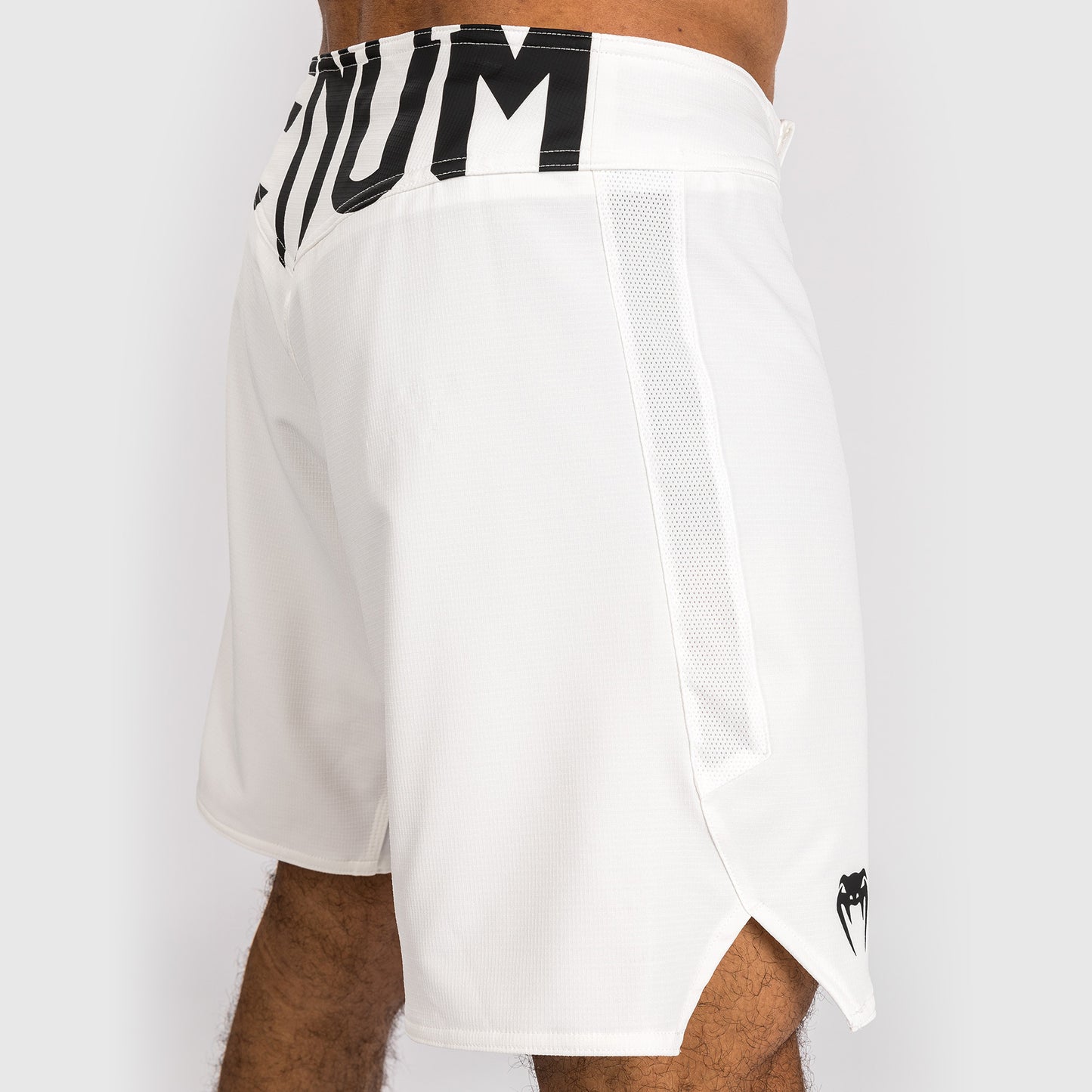 Venum Light 5.0 Fight Shorts - White/Black