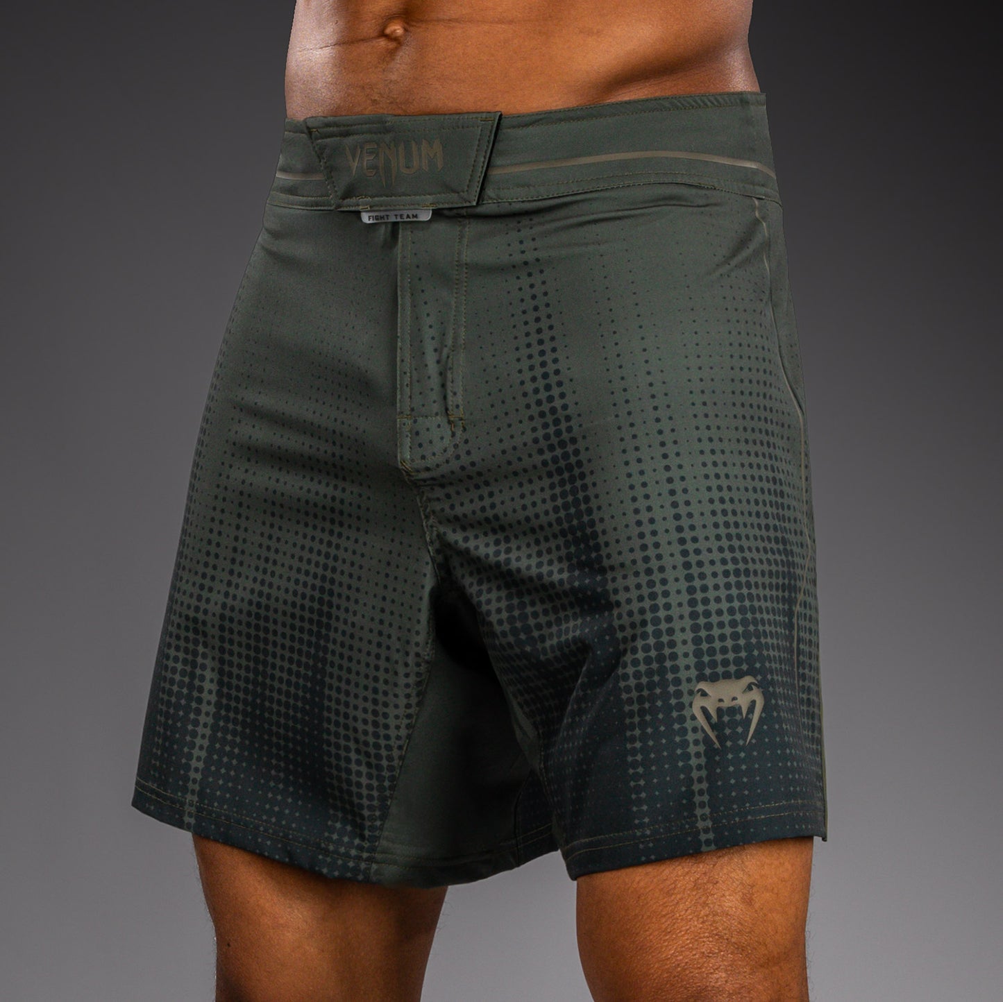 Venum Stealth Fightshorts - Khaki/Dark Green