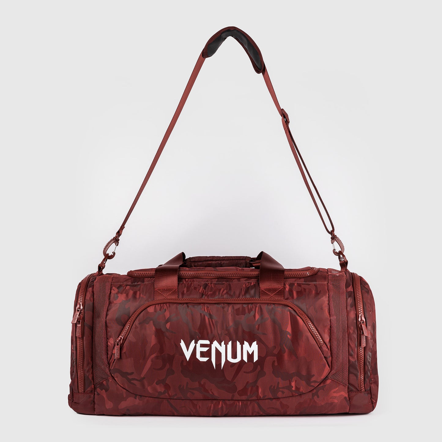 Venum Trainer Lite Sports Bag (48L) - Camo/Burgundy