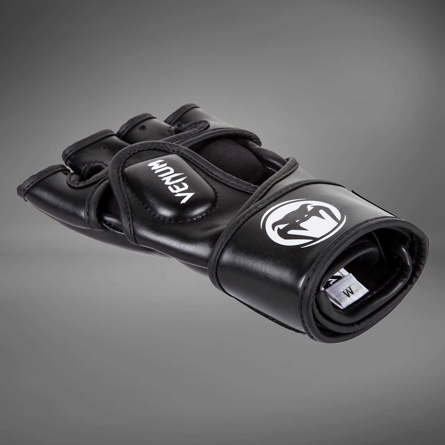 Venum Impact MMA Gloves - Skintex Leather - Black