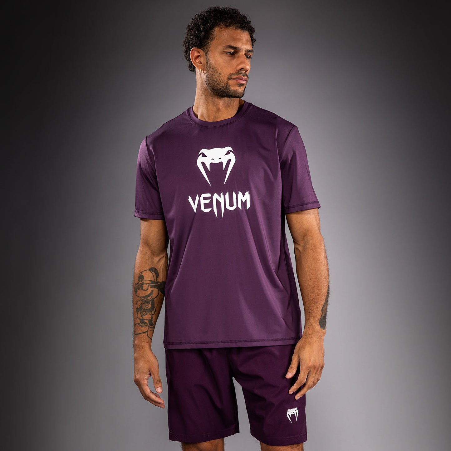 Venum Classic Dry Tech T-Shirt - Dark Purple