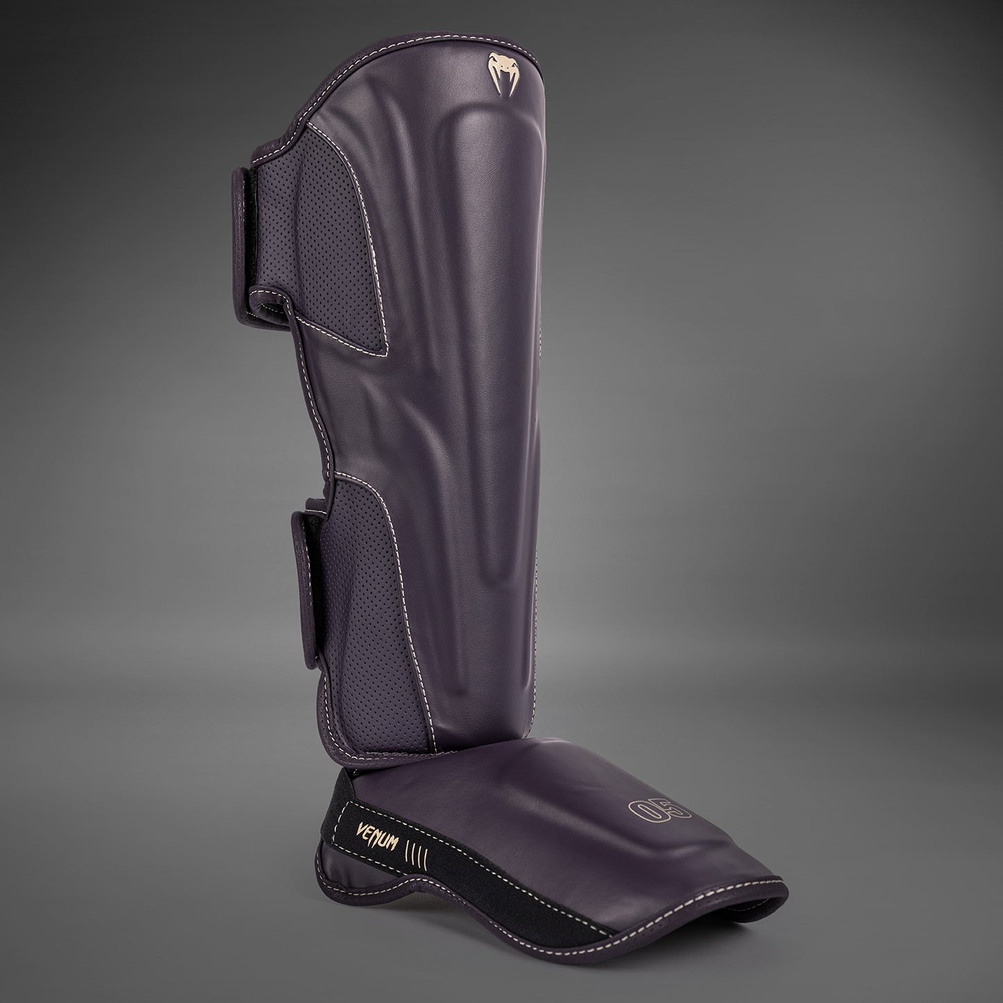 Venum Impact Evo Shin Guards - Deep Purple