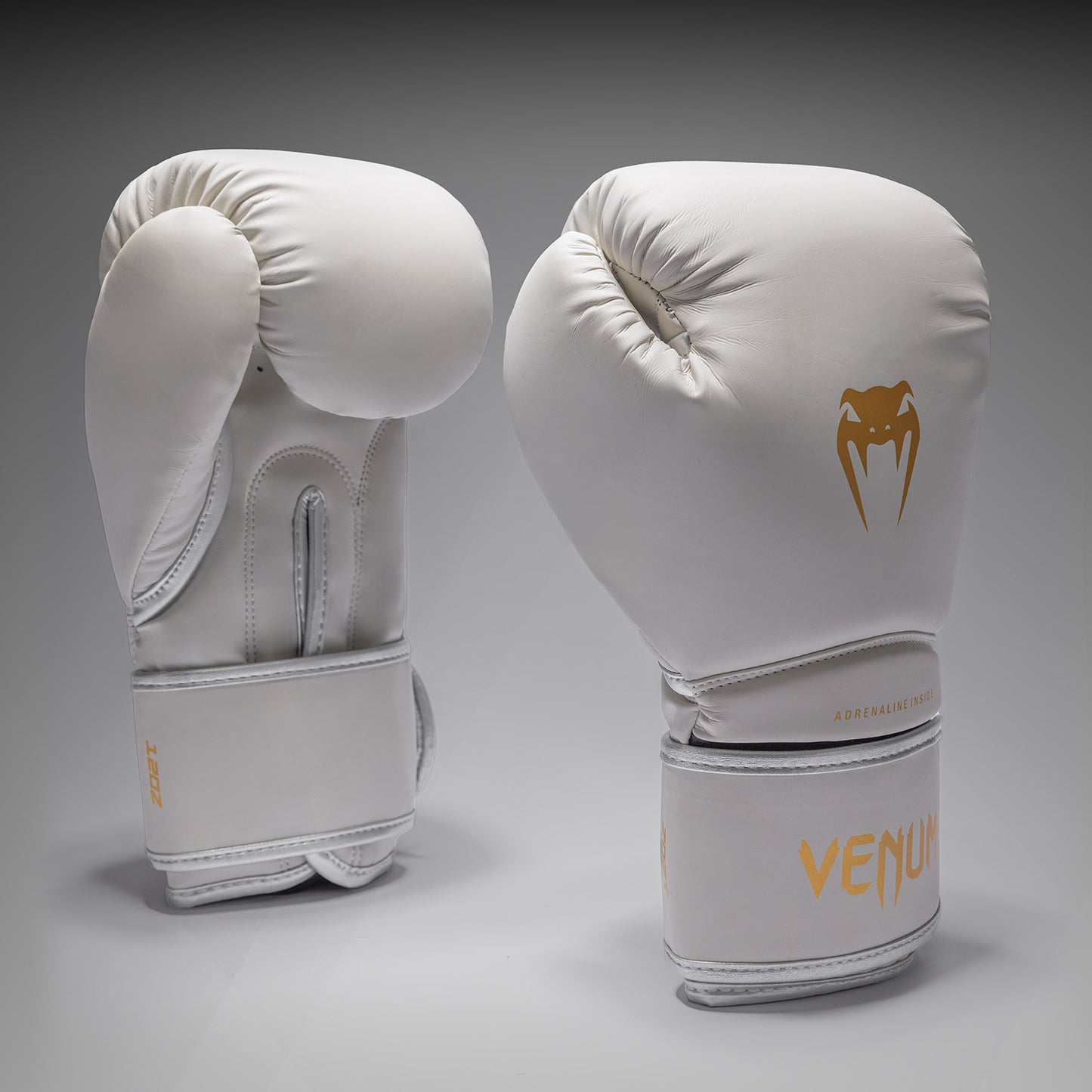 Venum Contender 1.5 Boxing Gloves - Ivory/ Gold