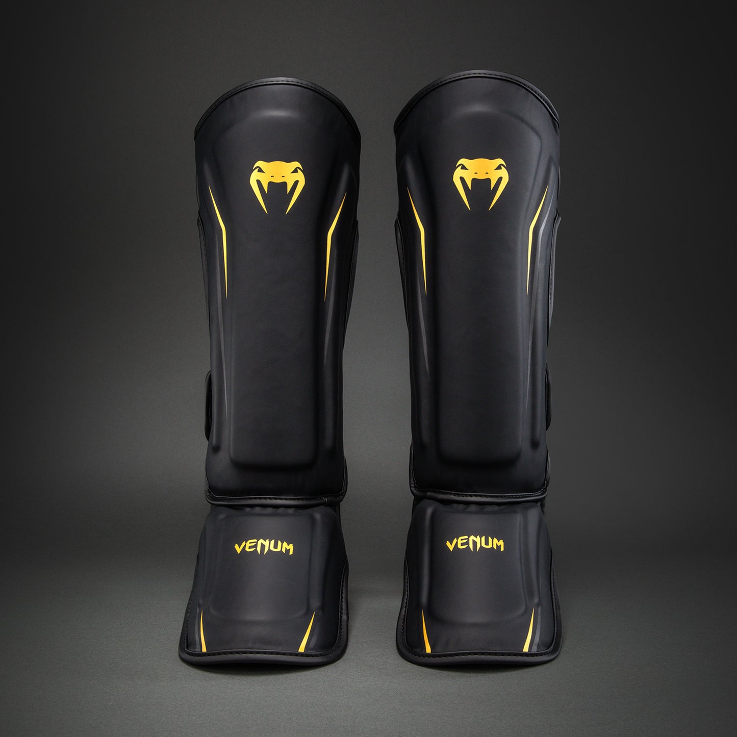Venum G-Core Shin Guards - Black/Gold