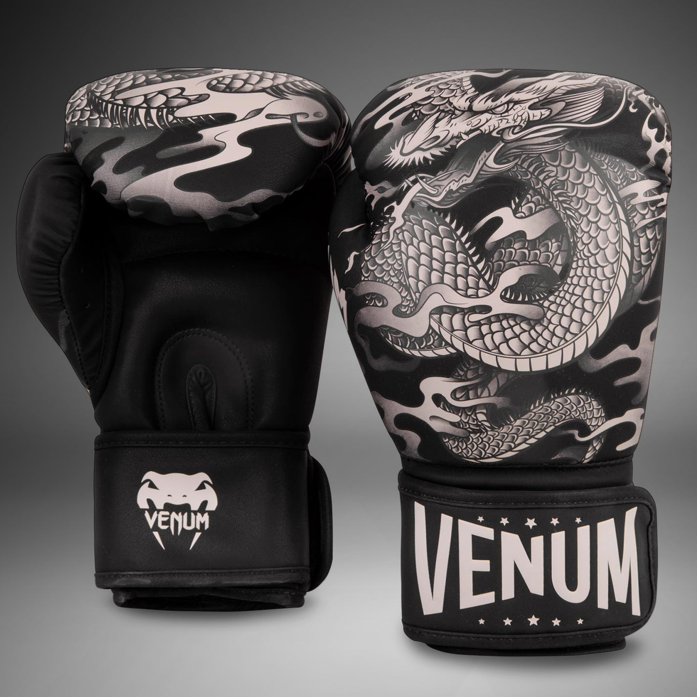 Guantoni da Boxe Venum Dragons Flight Nero-Bianco
