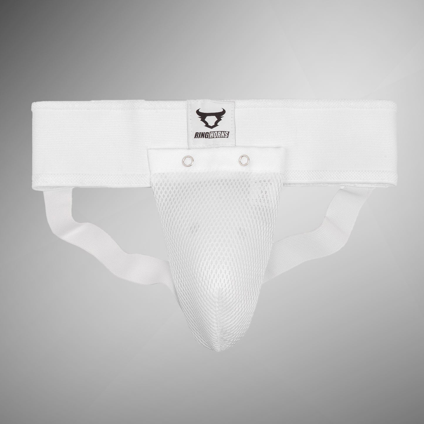 Ringhorns Charger by Venum Groin Guard and Jockstrap – White