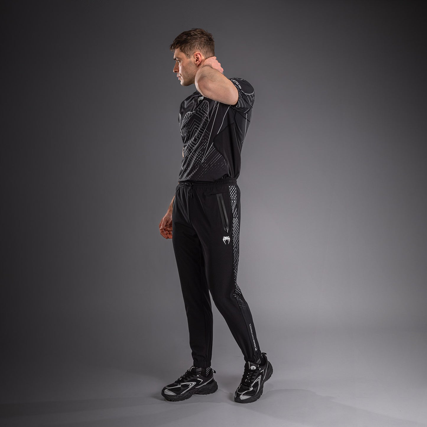 Venum Midnight Fury Joggers - Black/Grey/Silver