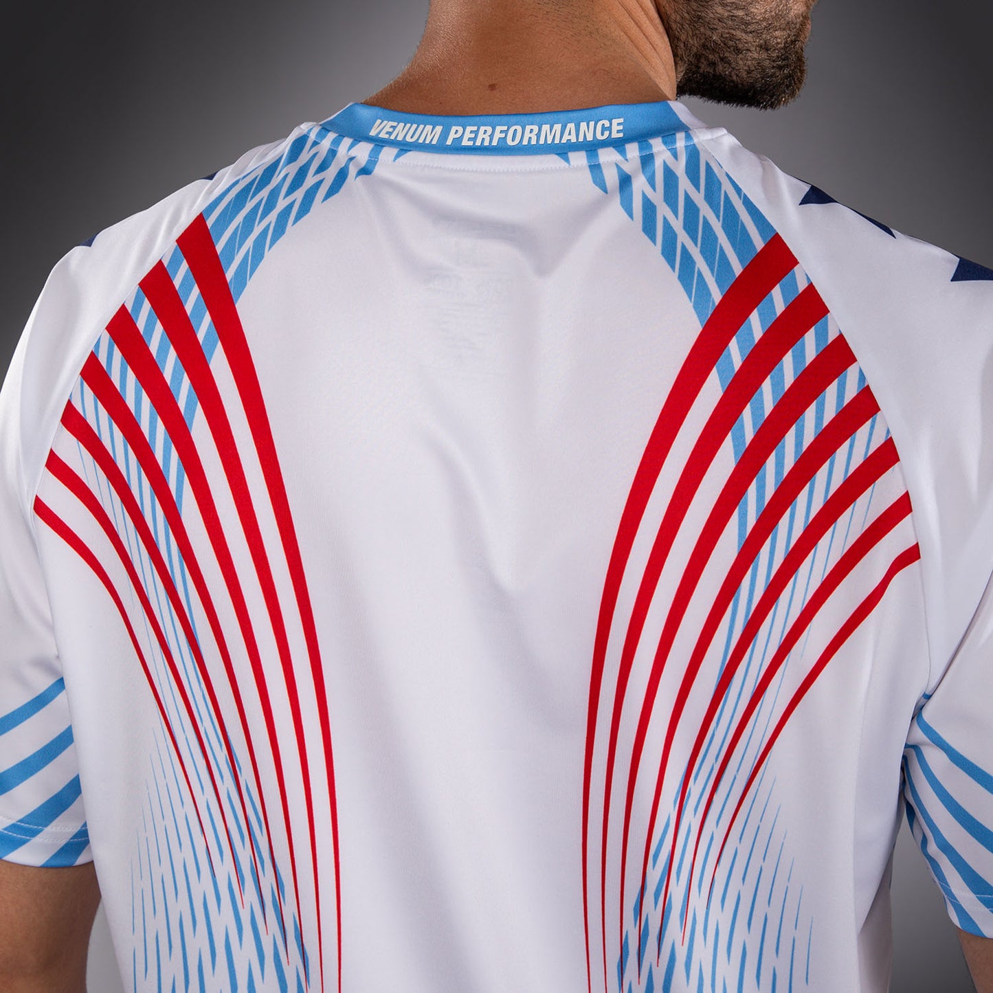 Men's UFC Freedom 250 by Venum White Custom Authentic Fight Night Walkout Jersey