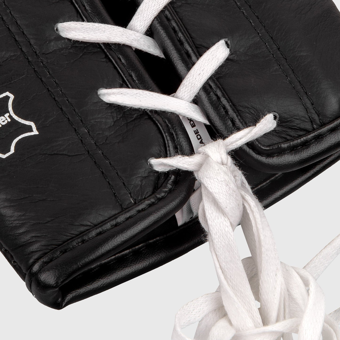 Venum Hammer Pro Boxing Gloves with Laces - Black/White