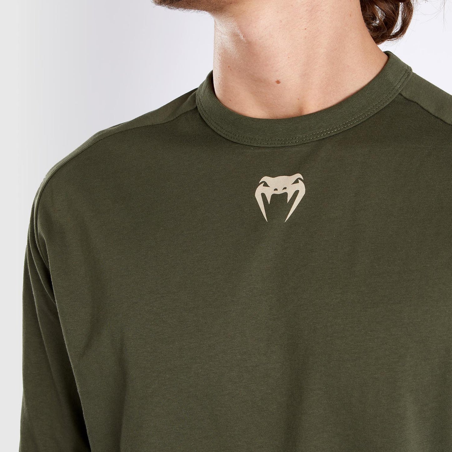 UFC Adrenaline by Venum Fight Week Men’s Long-sleeve T-shirt - Khaki