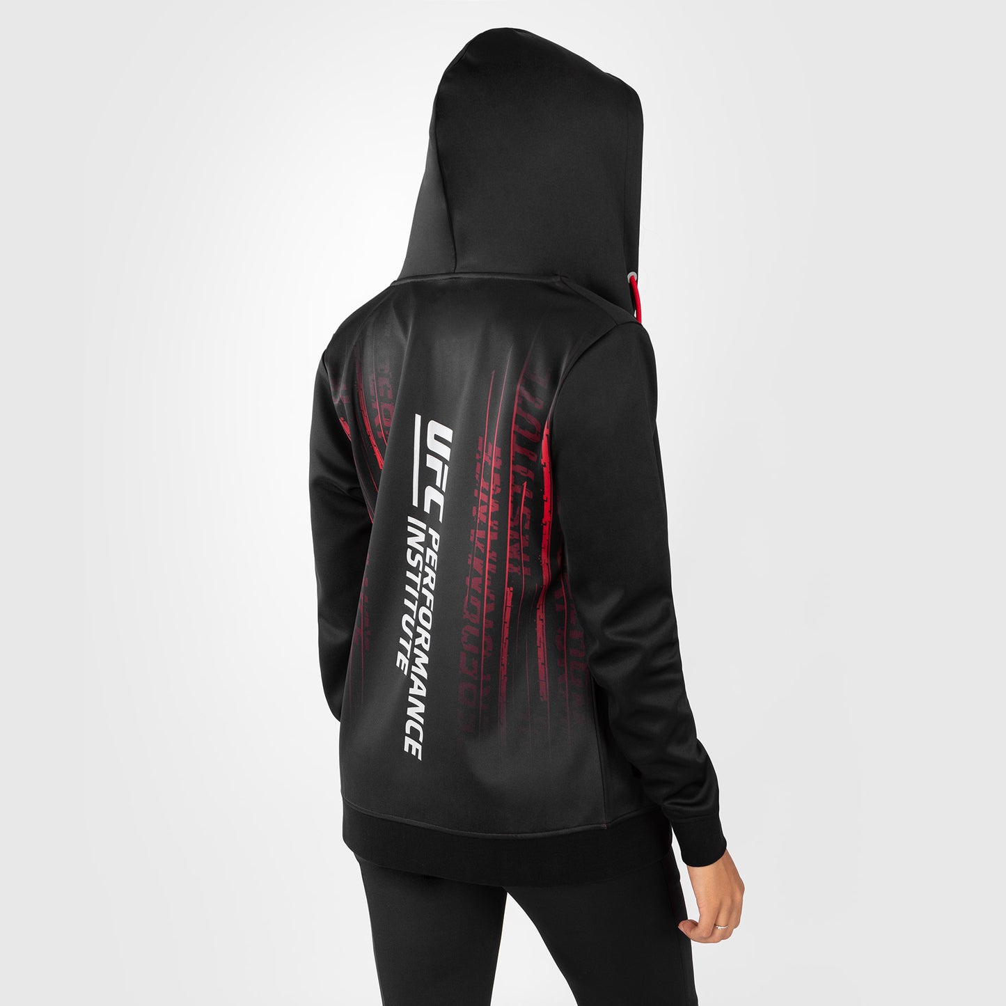 UFC Venum Performance Institute 2.0 Women’s Zip Hoodie - Black/Red