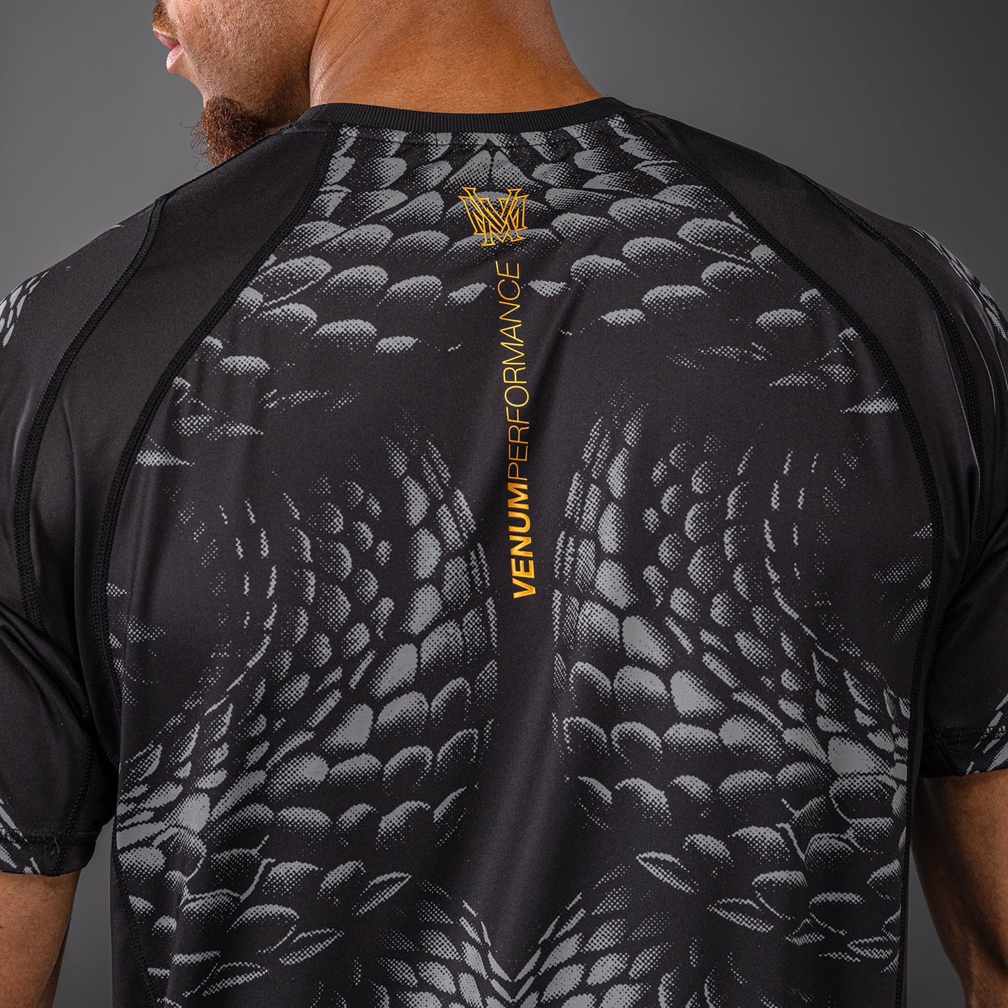 Venum Matupa Dry Tech T-Shirt - Black/Grey/Gold
