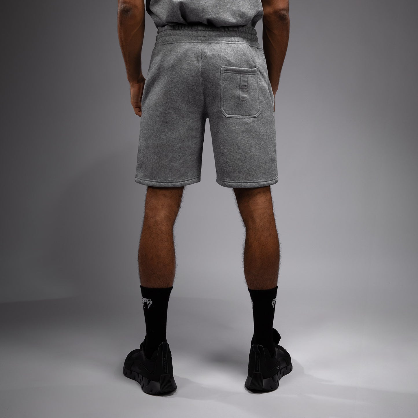 Venum Silent Power Cotton Shorts - Cloudy Grey