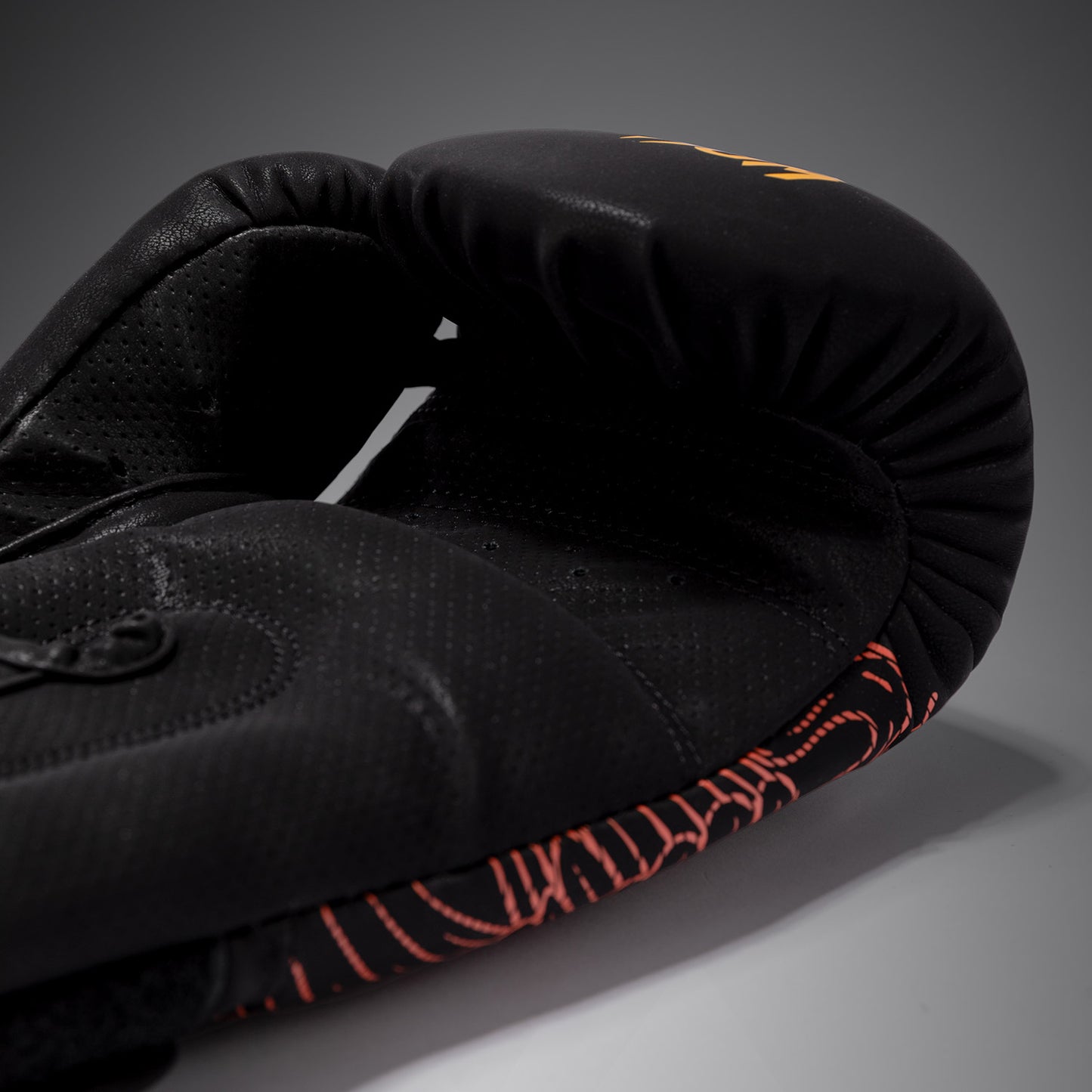 Venum Quetzal Fury Boxing Gloves - Black/Fury Red/ Tangerine