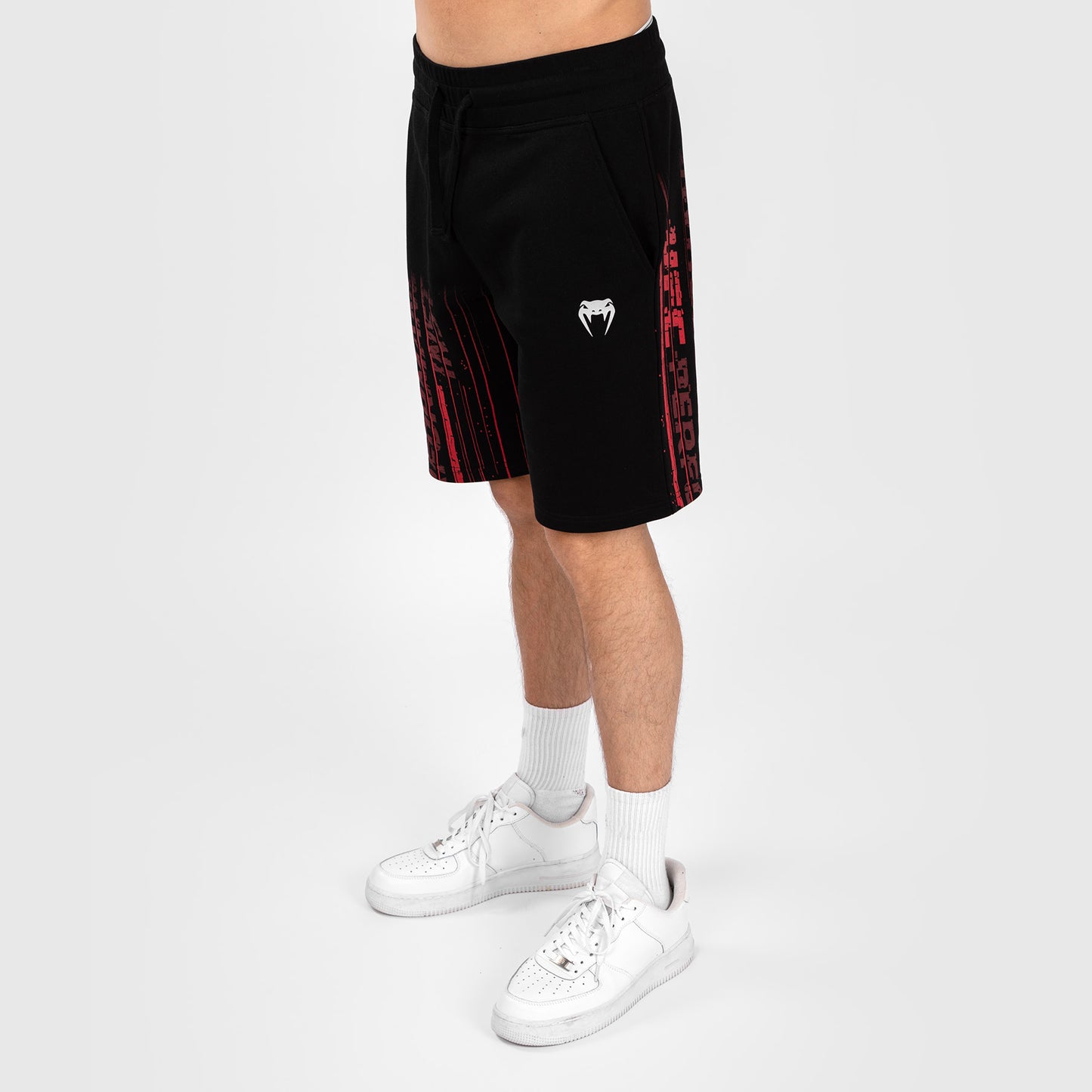 UFC Venum Performance Institute 2.0 Men’s Cotton Short - Black/Red