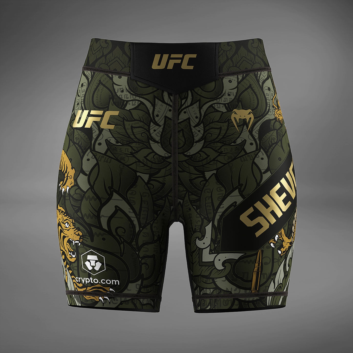 Women’s UFC Unrivaled by Venum Green Valentina Shevchenko Vale Tudo Short