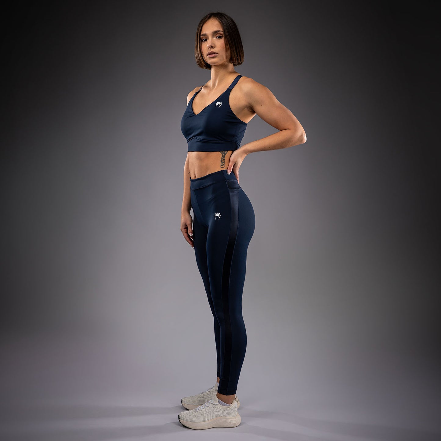 Venum Sculpt Shape Women's Sports Bra - Navy Blue