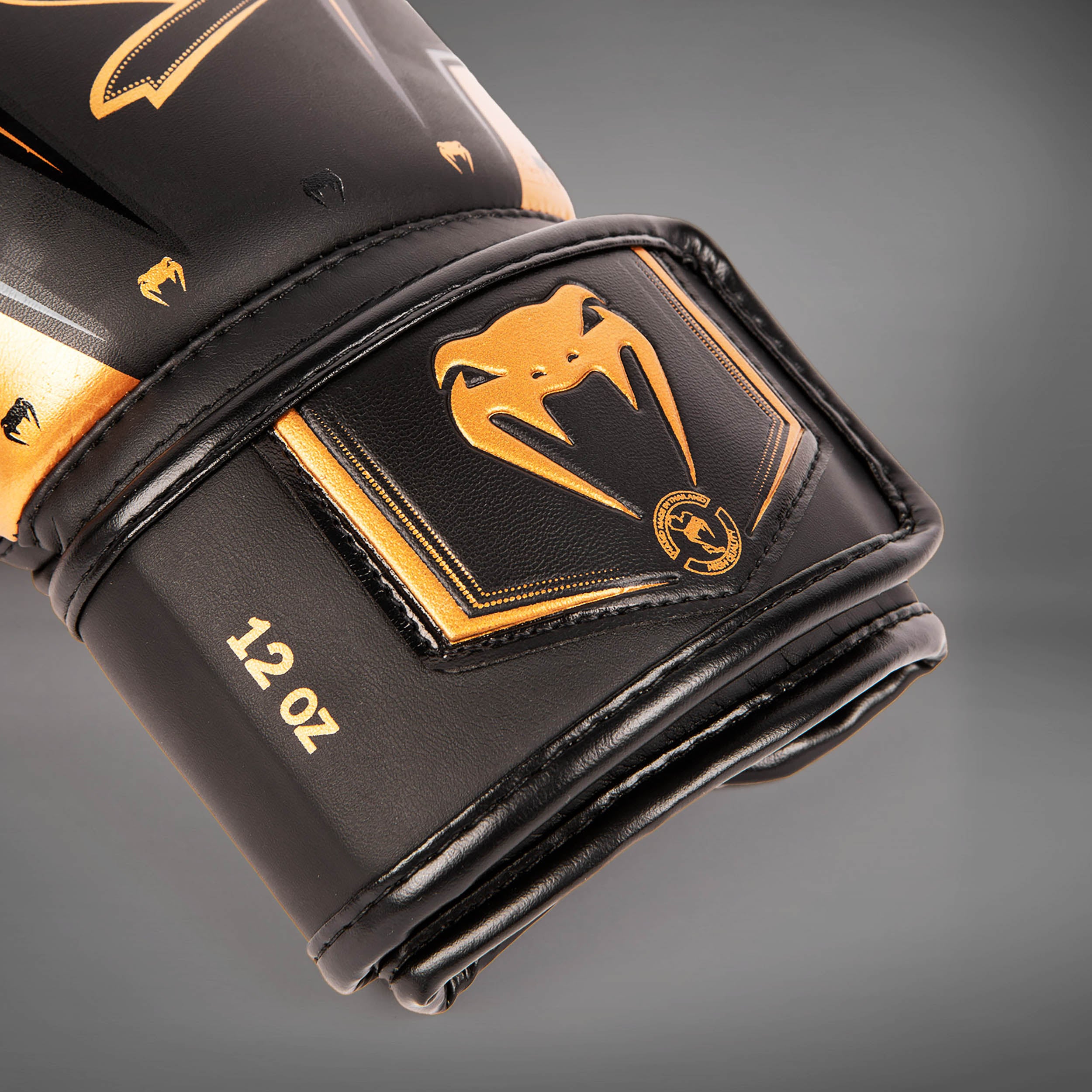 Venum Elite Evo Boxing Gloves - Black/Bronze - Venum Asia